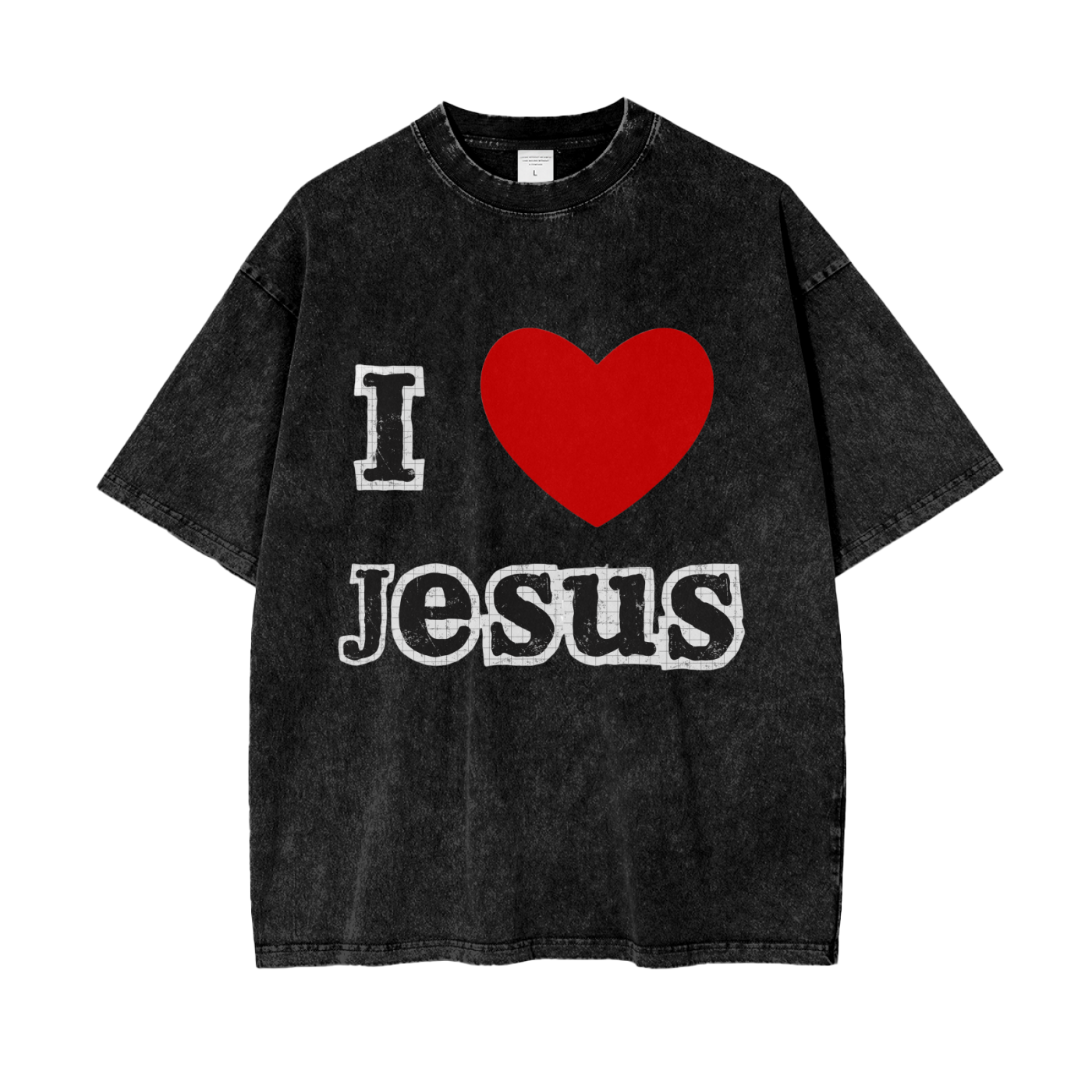 I LOVE JESUS Oversized Tee