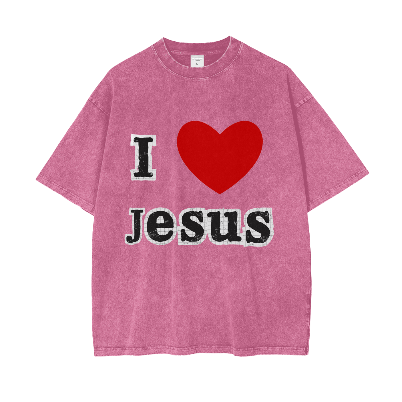 I LOVE JESUS Oversized Tee