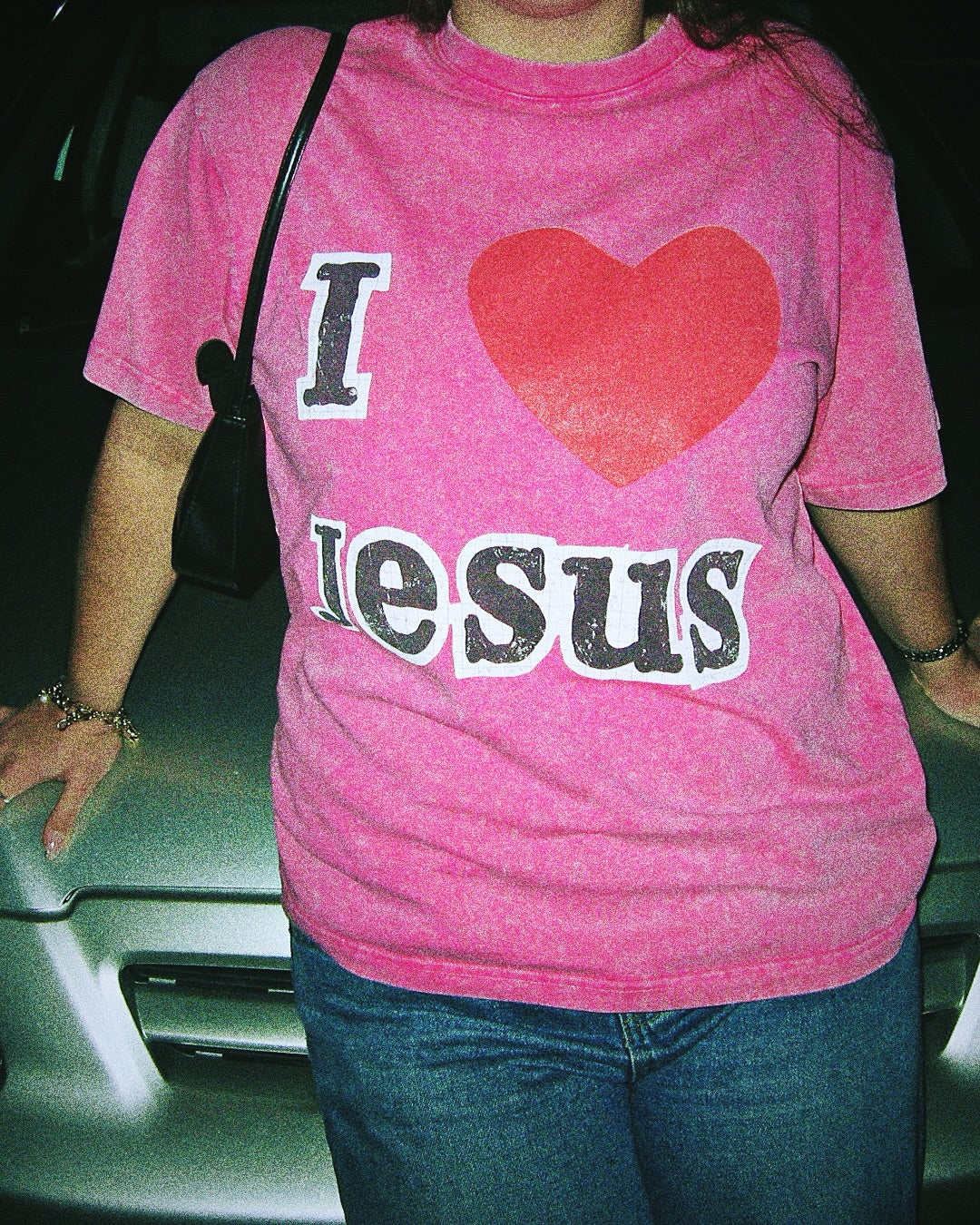 I LOVE JESUS Oversized Tee
